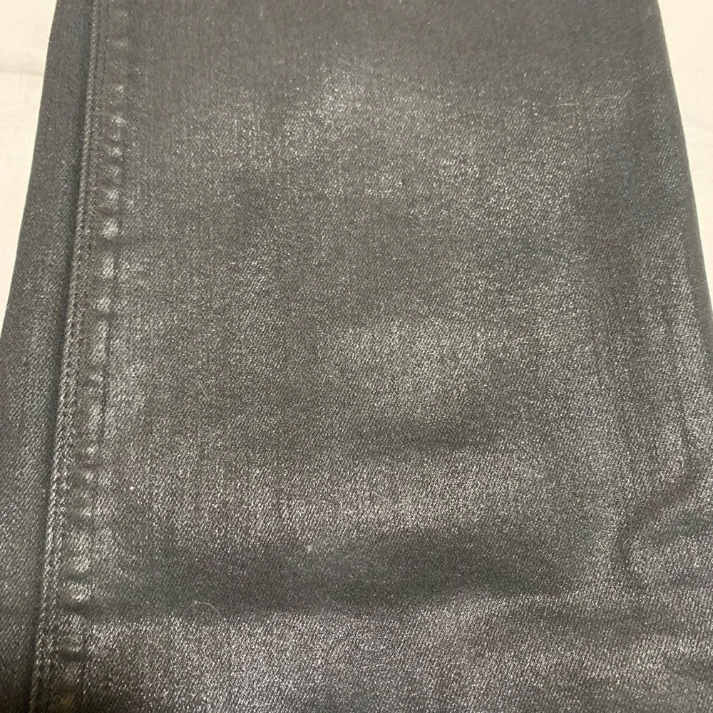 HUDSON high rise black shimmer pants. Bootcut. Size 30. - Picture 7 of 10